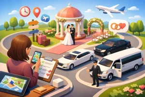 Read more about the article How to Coordinate Wedding Arrivals Without Stress