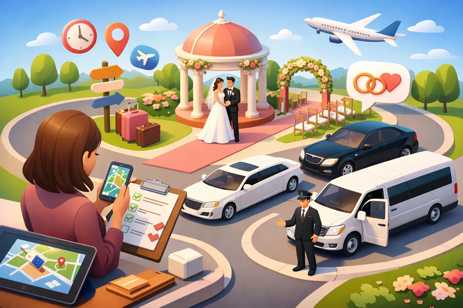 Read more about the article How to Coordinate Wedding Arrivals Without Stress
