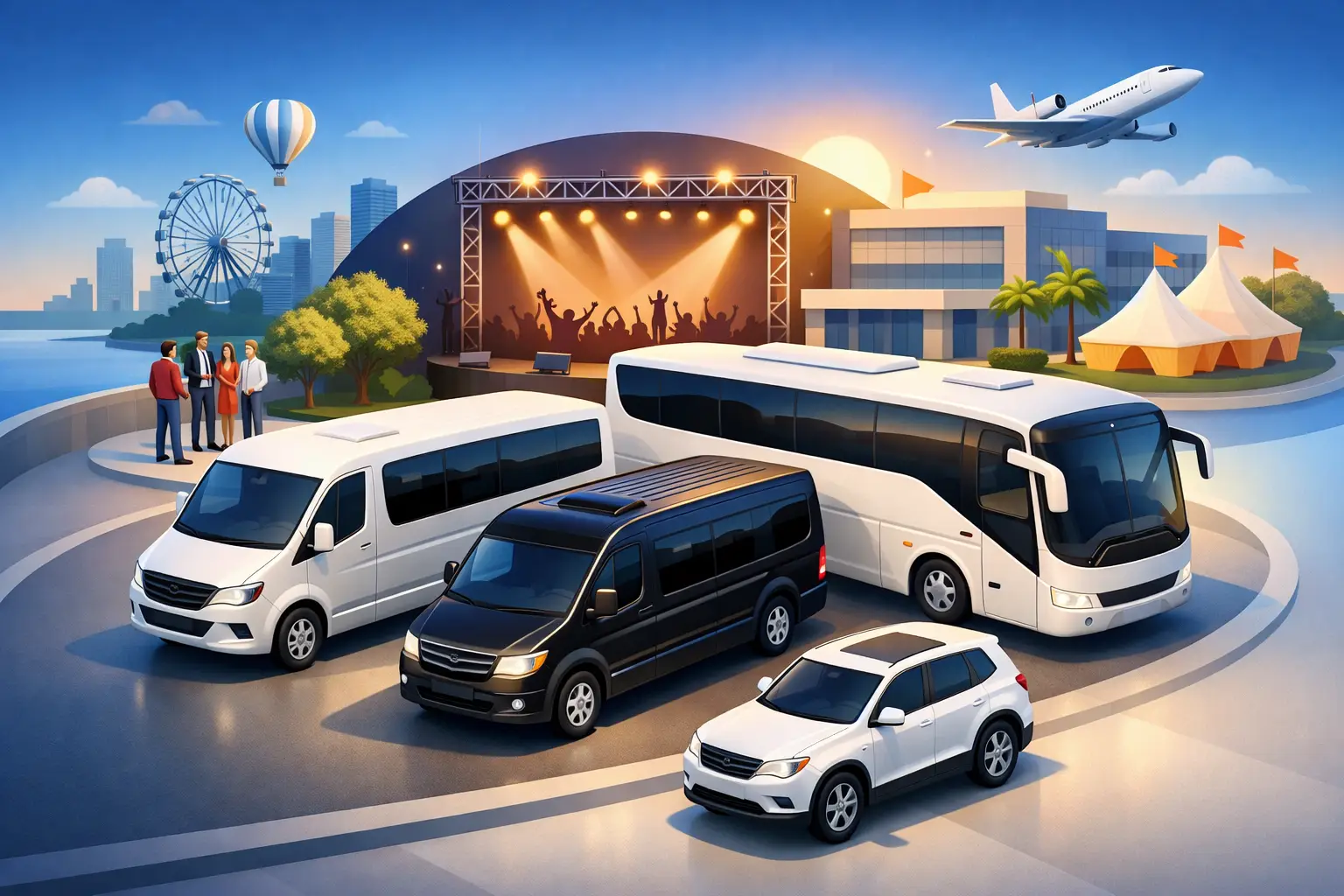 Read more about the article Private Group Transportation Options for Events