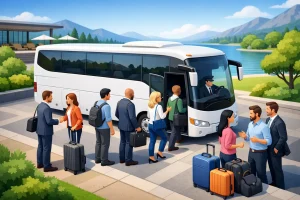 Read more about the article Corporate Retreat Transportation That Keeps Teams Together
