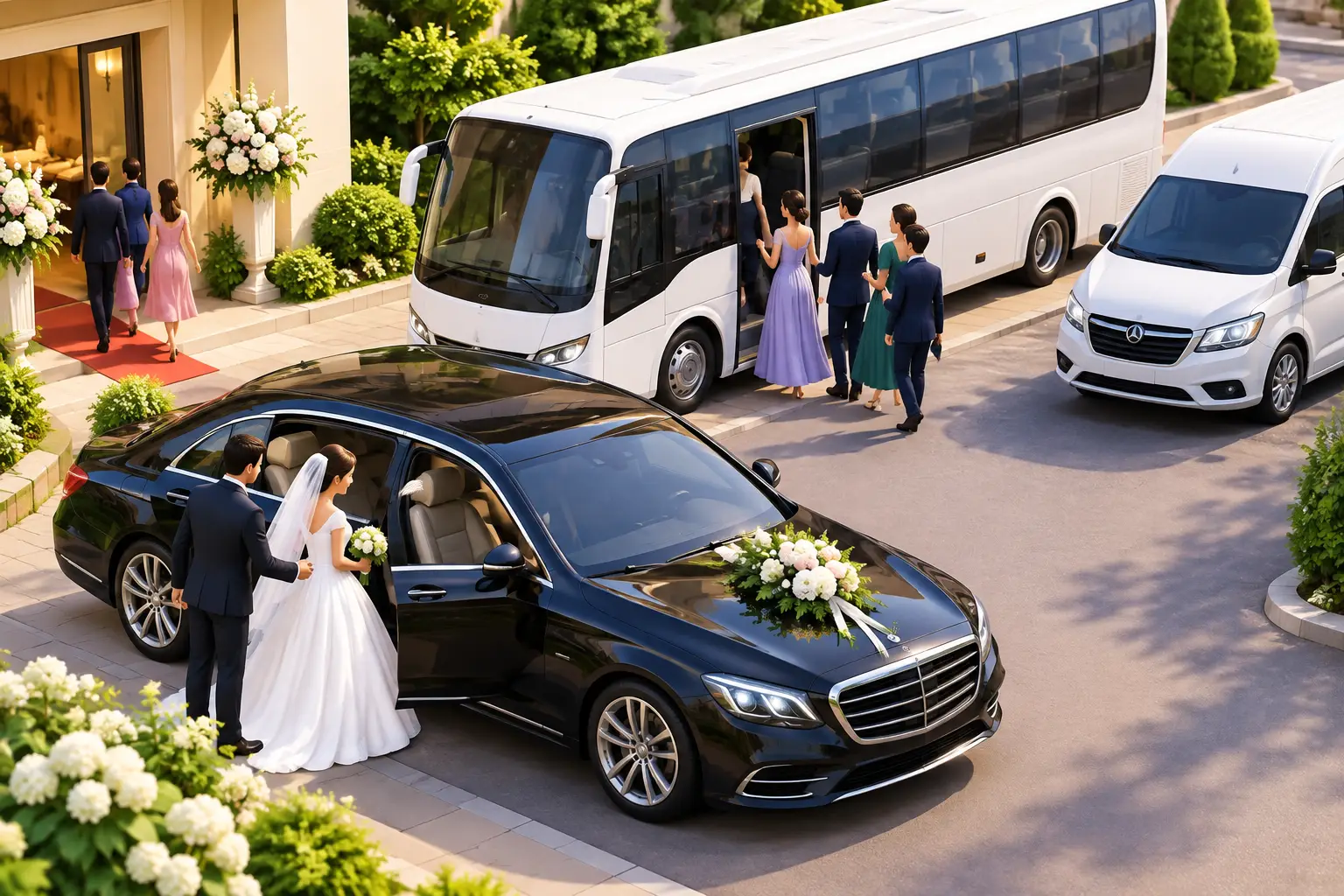 You are currently viewing Wedding Transportation That Keeps the Day Moving