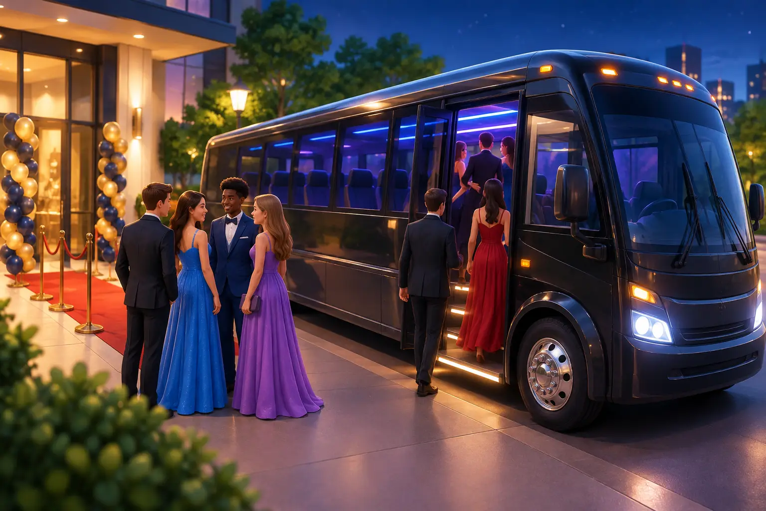Read more about the article Prom Transportation That Keeps the Night Together